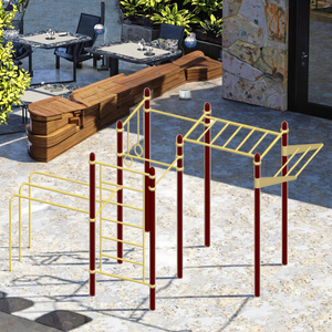 Aparejo de fitness de acero duradero para exteriores para adultos Calisthenics Park Monkey Bars para <span class=keywords><strong>ejercicio</strong></span> - Product Image 1