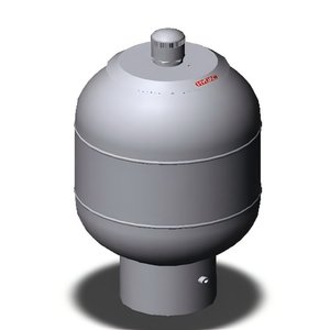 Accumulateur d'air à basse pression Hydac SB40 130A1 112U 40A en acier inoxydable pour le traitement des barres d'acier - Product Image 1