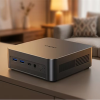 CHUWI MINI PC Windows 11 Pro Mini-ITX Horizontal Aluminium Alloy UniBox 304 Intel Wildcat Lake Core3 Port USB Depan