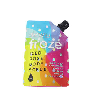 Champú exfoliante corporal con impresión personalizada, bolsa con boquilla, jabón líquido, desinfectante, crema corporal, bolsa de embalaje - Product Image 4