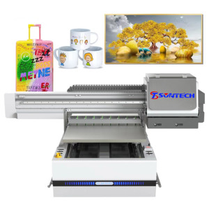 Suntech 60*90cm 3D đã ghé thăm thẻ tín dụng thẻ tên điện thoại trường hợp máy in phẳng falatbed <span class=keywords><strong>UV</strong></span> 6090 máy in phun - Product Image 1