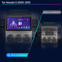 Junsun V1 Stock EU CarPlay sans fil pour Mazda 5 Android Auto Autoradio Navigation pour Mazda 5 2005-2010 Autoradio Multimédia