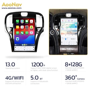 วิทยุติดรถยนต์ AOONAV ระบบ Android 13 สำหรับ Chrysler 300C 300 300S ปี 2011-2020 เครื่องเล่น Carplay พร้อมระบบนำทาง GPS หน้าจอสัมผัส - Product Image 5