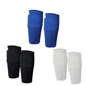Protector de <span class=keywords><strong>Espinilleras</strong></span> Reutilizable de Color Puro Unisex para Niños, Calcetines para <span class=keywords><strong>Portero</strong></span> de Fútbol, Protector de Empeine y Pantorrilla para Rugby - Product Image 1