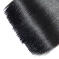 Paquet de cheveux brésiliens en vison naturel lisse sans os, livraison gratuite, vendeurs de cheveux en gros, paquets vierges en vrac