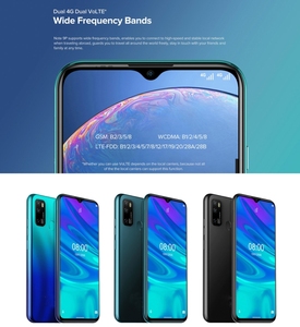 <span class=keywords><strong>Ulefone</strong></span> <span class=keywords><strong>Note</strong></span> <span class=keywords><strong>9P</strong></span> Smartphone Original Android 10 4 Go+64 Go Écran Goutte d'eau 6,52 pouces Téléphone Portable Reconnaissance Faciale et Empreinte Digitale - Product Image 4