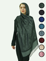 Hijab classique à imprimé paisley pour un usage quotidien pour femmes