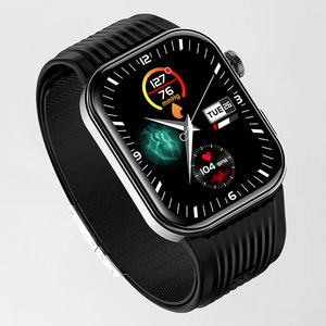 นาฬิกาอัจฉริยะ S191 ตรวจวัดสุขภาพด้วย ECG พร้อมสายรัดแบบ Air Pump วัดความดันโลหิต วัดออกซิเจนในเลือด หน้าจอ AMOLED ขนาด 1.95 นิ้ว <span class=keywords><strong>ส</strong></span>ำหรับผู้<span class=keywords><strong>ส</strong></span>ูงอายุ - Product Image 3