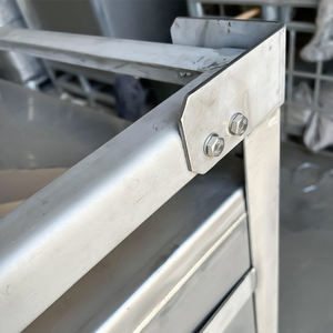 حاوية من الفولاذ المقاوم للصدأ سعة 1000 لتر للبيع من Derksen أسطوانة ملحومة بالطن مقاومة للانفجار خزان وقود - Product Image 2