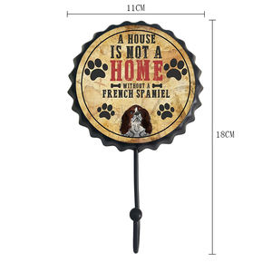 Gancho de Metal Estilo Tampa de Cerveja para Cães de Estimação com Forte Sucção Magnética para Geladeira, Decoração de Parede para Casa e Pet Shop, Gancho de Ferro - Product Image 4