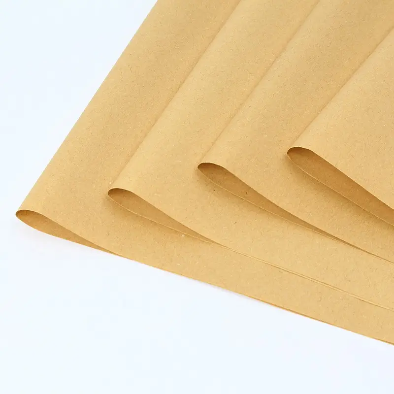 Best Selling Plain Color Waterproof Packaging Kraft Paper Brown Flower Wrapping Paper