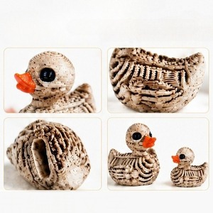 Ornamento a Forma di Teschio di Anatra Stampato in 3D, Mini Decorazione per Halloween, Esposizione da Scrivania, Giocattolo Creativo, Regalo - Product Image 2