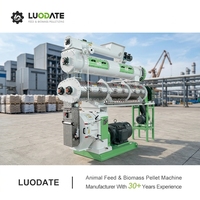Máquina de Pellets para Alimento Animal y Avícola LUODATE de Alta Eficiencia, 5-20T/H, Buen Material |   Máquina de Pellets para Conejos con Certificación CE