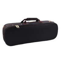 Sac à dos pour violon ultra-léger et imperméable à une épaule, en tissu Oxford, résistant à la pression, avec fermeture éclair, sac pour instrument