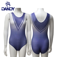 Justaucorps de gymnastique pour filles justaucorps sexy personnalisés de haute qualité Dandy justaucorps de compétition pour filles