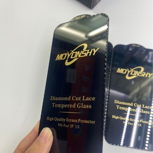 Kim Cương Cắt Cạnh Cao Cấp Màn Hình Glass Bảo Vệ Đối Với Samsung A12 A22 A55 A35 Điện Thoại ESD Tempered Glass Đối Với iPhone 16 17 Pro Max - Product Image 2