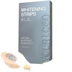 Bandes blanchissantes pour les dents sur mesure, parfum citron, 70g, pour adultes, soin buccal, dents plus brillantes et plus blanches - Product Image 2