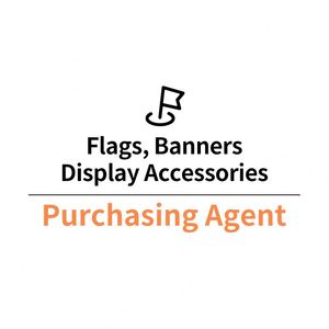Agent d'achat en Chine pour la fabrication de drapeaux et bannières personnalisés (syriens, rouges, blancs, bleus, jaunes) et d'accessoires d'affichage pour machines d'impression - Product Image 1