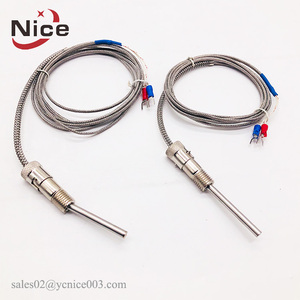 J Loại Đơn Giản Probe 3 Mm Vỏ Bọc Cặp Nhiệt Điện Cảm Biến Nhiệt Độ - Product Image 5