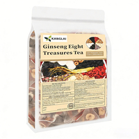 Té Herbal Ginseng 8 Tesoros, Mezcla Tradicional de 8 Hierbas con Maca y Goji, Cuidado Diario Suave, Etiqueta Personalizada, Directo de Fábrica