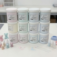 Pâte de pigment en silicone de 1 kg pour caoutchouc de silicone RTV, colorant organique haute concentration pour la fabrication de moules, couleurs personnalisées disponibles