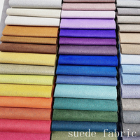 Tissu en suède enduit durable pour canapé, chaise, mobilier et décoration intérieure