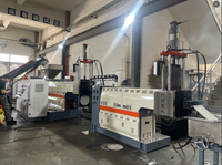 Machine de granulation en plastique 100 à 800 kg/h vis unique pour ligne de recyclage des déchets plastiques avec 1 an de garantie