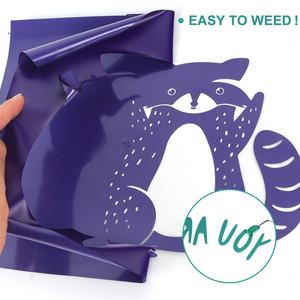 بيع بالجملة كوريا جودة عالية بولي كلوريد الفينيل لامعة مع قطع نقل الحرارة لزجة مرنة سهلة وقطع تصميم ديي - Product Image 3