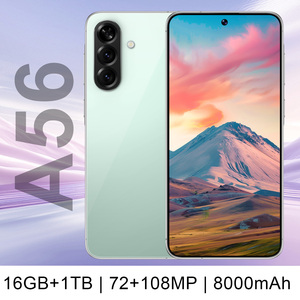 16G + 1TB nhà máy Giá Gốc A56 5G Dual Sim điện thoại thông minh sạc Nhanh Màn hình lớn Android 108mp toàn cầu CDMA LTE pháp - Product Image 2