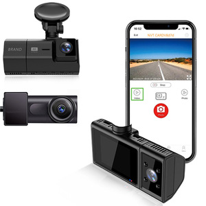 Cámara para Auto Korfra Nueva y Popular 4K 2&3 Lentes con Visión Nocturna HD, DVR para Auto con Wifi, GPS, Cámara Sony para Auto, Caja Negra - Product Image 1
