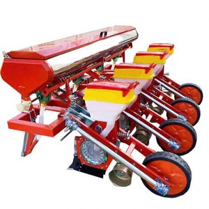 High Efficiency Corn Planter With Fertilizer Precise Maize Seeder Tractor-Mounted Compact Corn Seeder for Corn <b>Cultivation</b> Base - Product Image 1