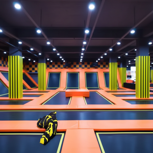 Personalizado directo de fábrica para trajes de salto de pared de Velcro Material de PVC duradero para trampolín Parque deportes y productos de entretenimiento - Product Image 6