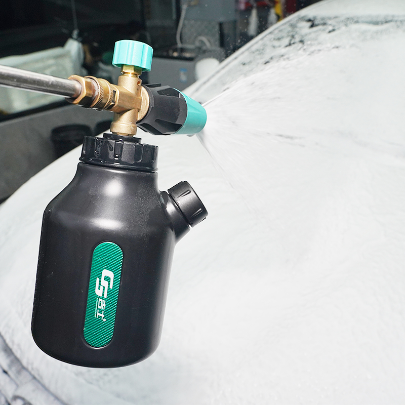 Садовый шланг, пенораспылитель, 360 градусов, Регулируемое направление распыления, автомобильная пенная насадка, садовый пистолет