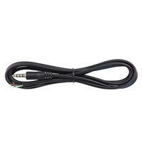 Câble audio stéréo personnalisé 2/3/4 pôles TS/TRS/TRRS 3,5 mm avec extrémité dénudée étamée et gaine PVC pour haut-parleur/microphone