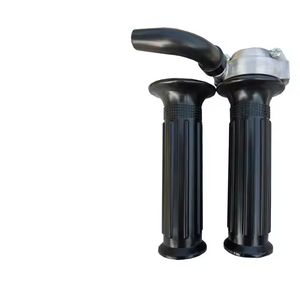 Empuñadura de acelerador para motocicleta, empuñadura de montaje de acelerador para motocicleta, empuñaduras antideslizantes para manillar de acelerador, mano giratoria - Product Image 1