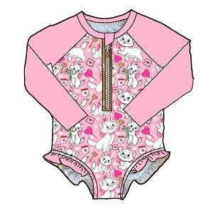 工場カスタム幼児女児用水着漫画柄キッズ水着子供ビーチ水着 - Product Image 4