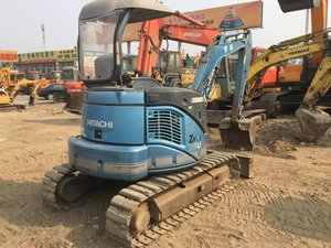 Excavatrice d'origine d'origine Hitachi Zaxis 35 de 3,5 tonnes mini-pelle sur chenilles Zx55 Zx55u-5 Zx55u d'occasion à vendre - Product Image 5