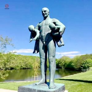 Открытый парк голая злая Скульптура бронзовая статуя - Product Image 6