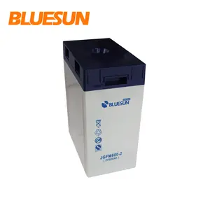 Bluesun 2V 500 Ач 600Ah 800 Ah 1000Ah герметичный свинцово-кислотный аккумулятор Solaire 12V 600Ah2V 800 Ампер батареи Battery2V600Ah для ИБП