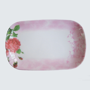 Platos Ovalados <span class=keywords><strong>de</strong></span> Melamina <span class=keywords><strong>de</strong></span> 10 Pulgadas x 7 Pulgadas para Cena, Fabricante <span class=keywords><strong>de</strong></span> Platos con Impresión <span class=keywords><strong>de</strong></span> Flores - Product Image 6