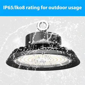 Éclairage <span class=keywords><strong>LED</strong></span> UFO étanche 200W à haut lumen, éclairage <span class=keywords><strong>industriel</strong></span> pour bâtiments de stockage - Product Image 3