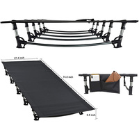 Aitop – lit de Camping Portable, ultraléger, pliable, réglable, léger, tente de Camping, lit pliant pour randonnée et voyage