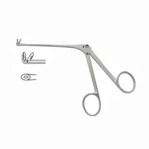 Manual de laminectomía neuroquirúrgica Spurling disco intervertebral Rongeurs 4mm X 10mm laminectomía punzón instrumentos - Product Image 1