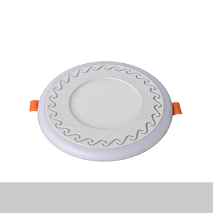 Bảng Đèn Led Nhiều Màu Hình Vuông Tròn Thương Mại Khách Sạn Trong Nhà Bằng Nhôm Siêu Mỏng Hai Màu 3 + 3W 6 + 3W 12 + 6W 18 + 6W - Product Image 4