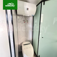 Unidad de Alojamiento Móvil Modular Moderna con Estructura Aislada, Espacio de Vivienda en Resort Panorámico, Casa Cabaña Estilo Apple