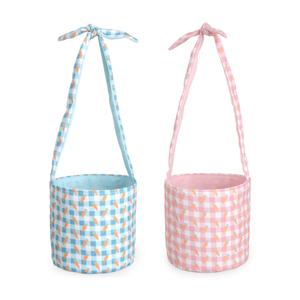 Cesta <span class=keywords><strong>de</strong></span> Pascua para Niños <span class=keywords><strong>de</strong></span> Algodón y Lino con Correa <span class=keywords><strong>de</strong></span> Hombro Ajustable, Estampado <span class=keywords><strong>de</strong></span> Zanahorias, Multifuncional para Huevos, Dulces y Regalos - Product Image 1