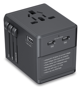 Gan công suất cao <span class=keywords><strong>Mini</strong></span> Travel <span class=keywords><strong>Adapter</strong></span> Kit với chúng tôi AU anh EU tấm sạc <span class=keywords><strong>mini</strong></span> điện cắm ổ cắm cho du lịch thuận tiện - Product Image 5