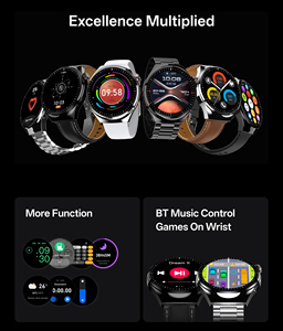 <span class=keywords><strong>Smartwatch</strong></span> Unisex Android C4 <span class=keywords><strong>PRO</strong></span> con Display IPS, Cinturini in Silicone e Lega, 5-10 Giorni di Autonomia, Impermeabile IP68 - Product Image 6
