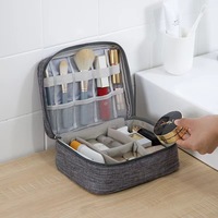 Bolsa Organizadora de Accesorios Electrónicos de Gran Capacidad Personalizada, Bolsa de Almacenamiento para Cables y Cargadores de Viaje, Bolsa de Cosméticos Portátil