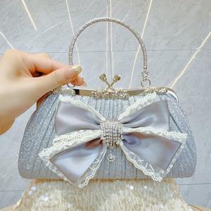 Nuevo Bolso de Mano Cruzado para Fiesta de Noche para Mujer con Cierre de Hebilla y Lazo Decorativo de PU Tanjing - Product Image 6